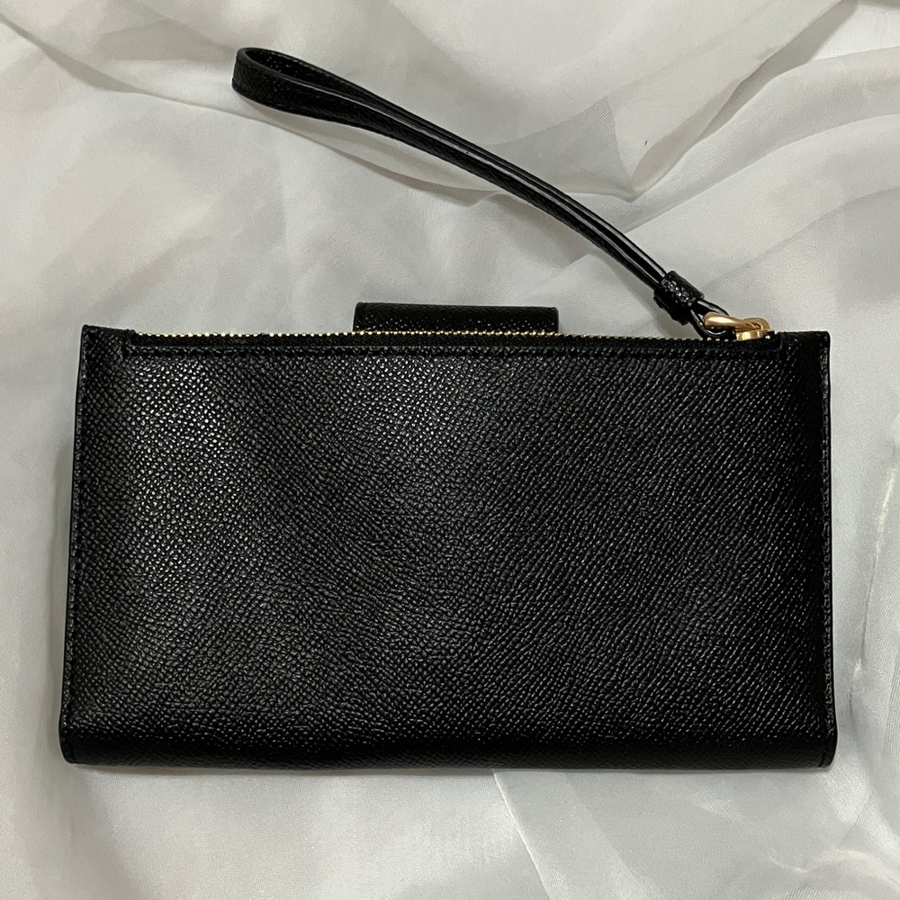 Coach Black Tech Wallet - Picture 2 of 8